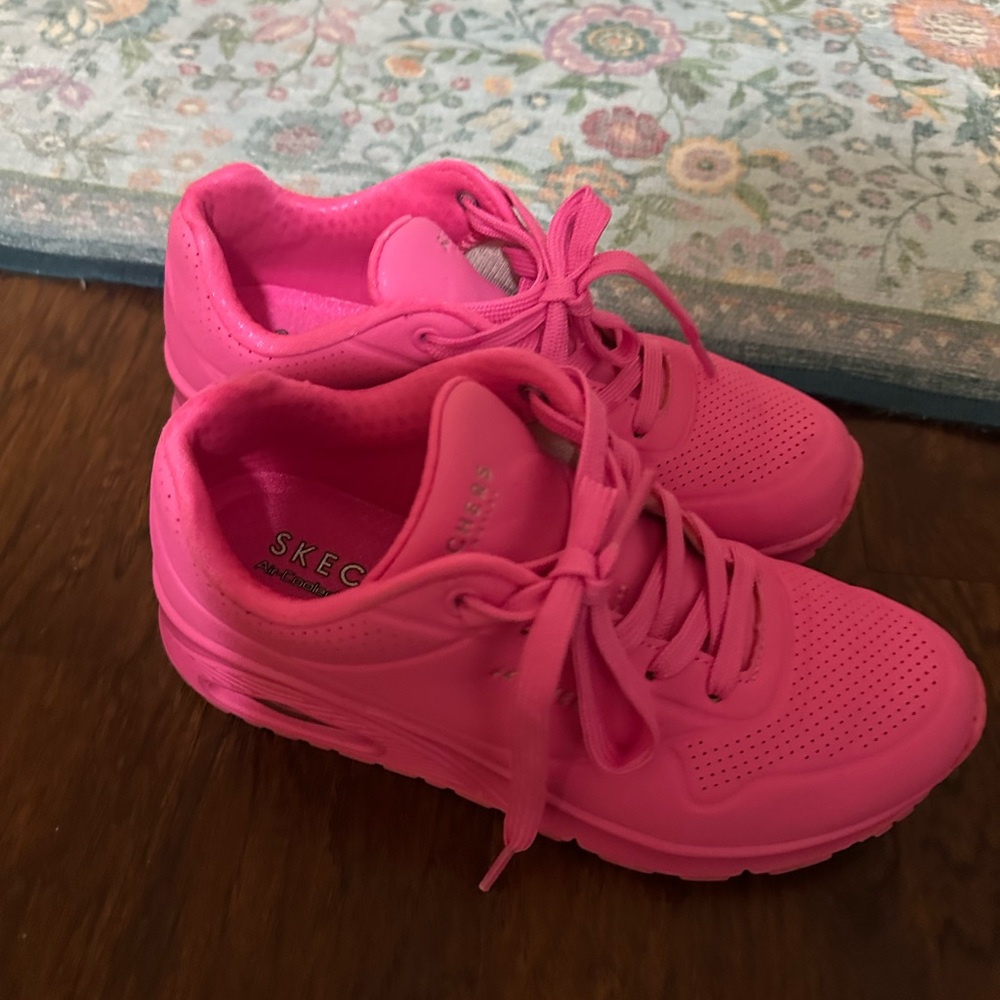 Skechers Uno- Stand on Air Pink Sneakers